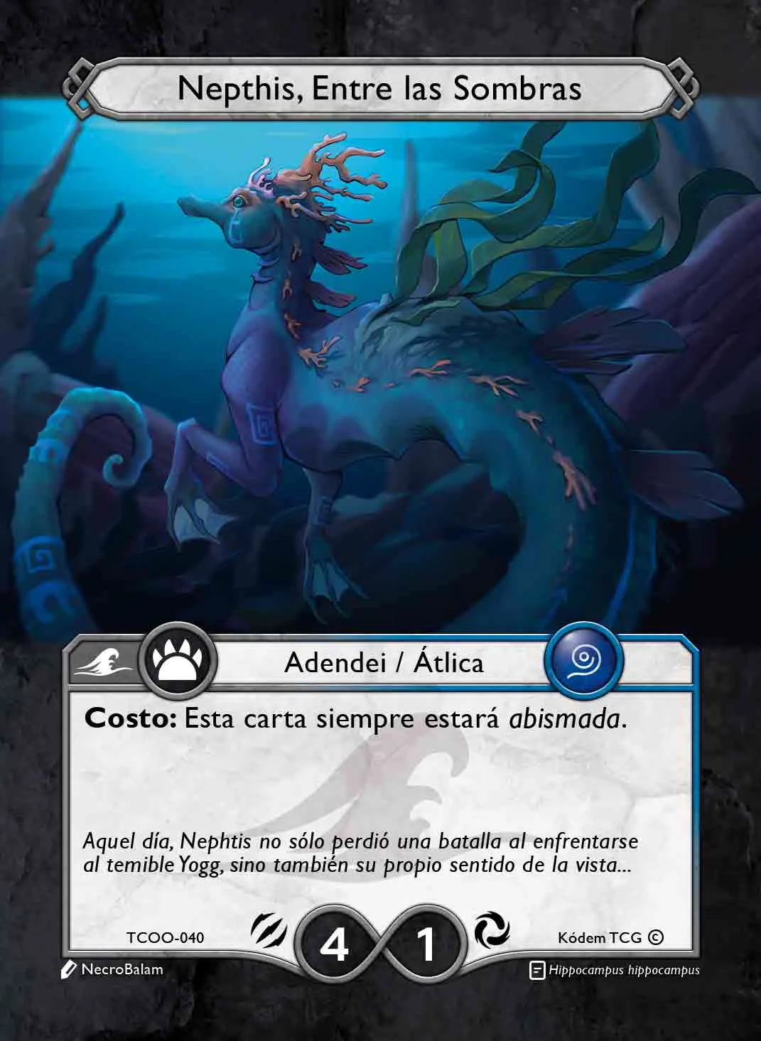 Nepthis, Entre las Sombras 「TCOO-040」「ES」
