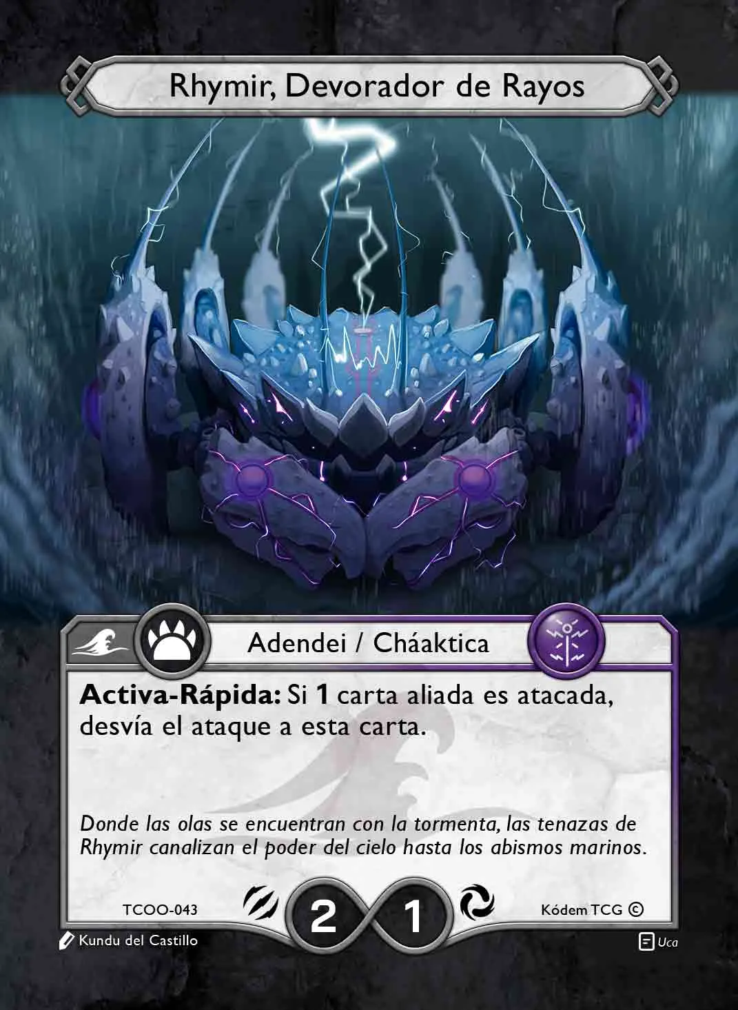 Rhymir, Devorador de Rayos 「TCOO-043」「ES」