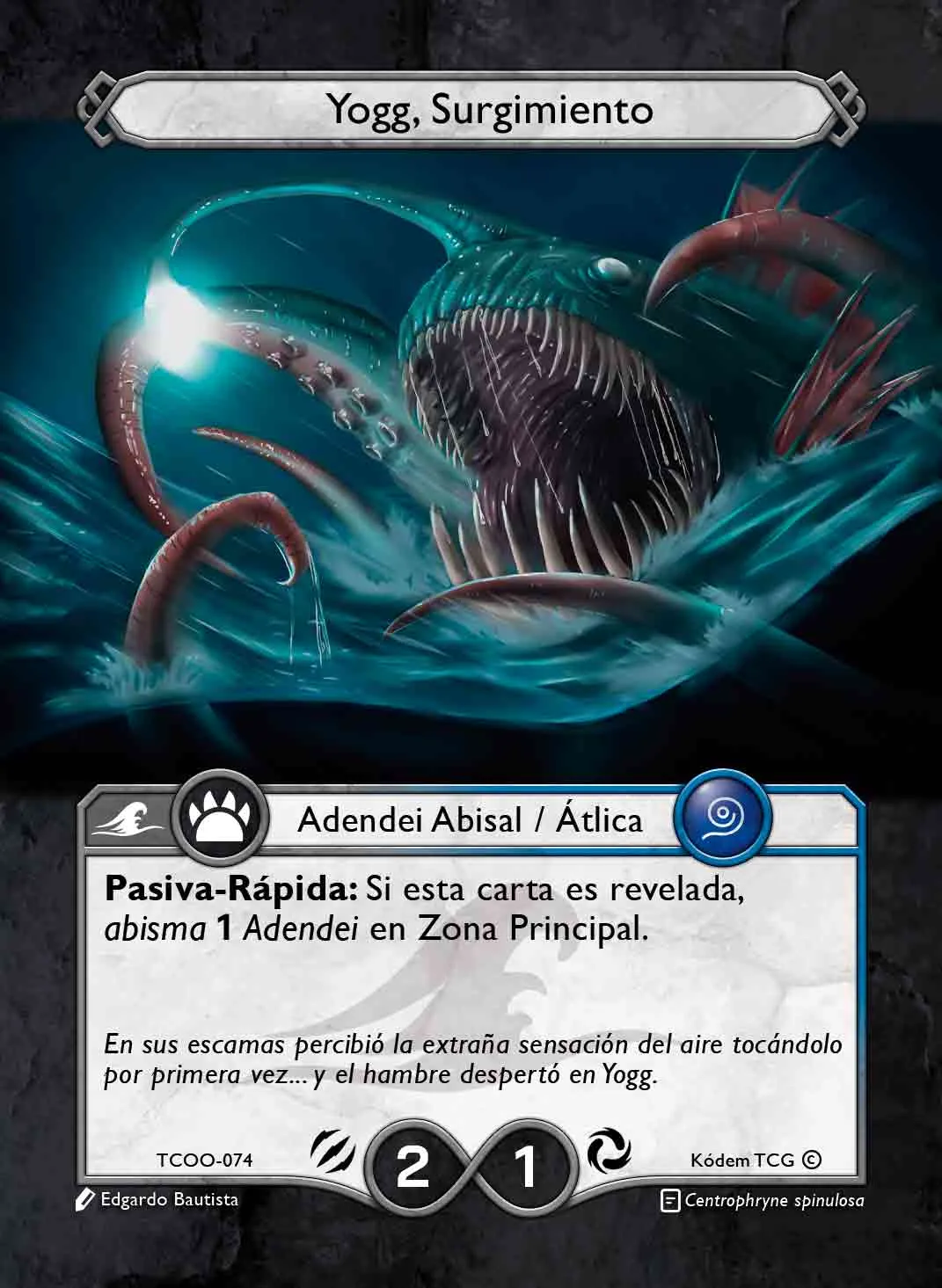Yogg, Surgimiento 「TCOO-074」「ES」