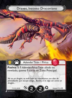 Hypex, Guía Jurásico — Titanes de la Corteza y Ojos del Oceano #TCOO-002R · Kodem TCG