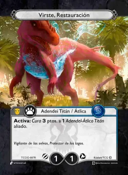 Ojos de Nírge — Titanes de la Corteza y Ojos del Oceano #TCOO-007R · Kodem TCG
