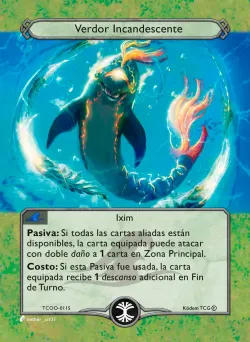 Askame, Reino de Vida — Titanes de la Corteza y Ojos del Oceano #TCOO-011S · Kodem TCG