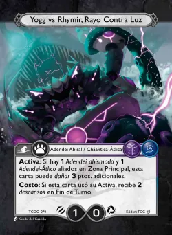 Yogg vs Rhymir, Rayo Contra Luz 「TCOO-070」「ES」