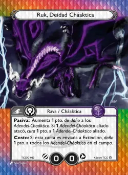 Ruk, Deidad Cháaktica 「TCOO-080」「ES」