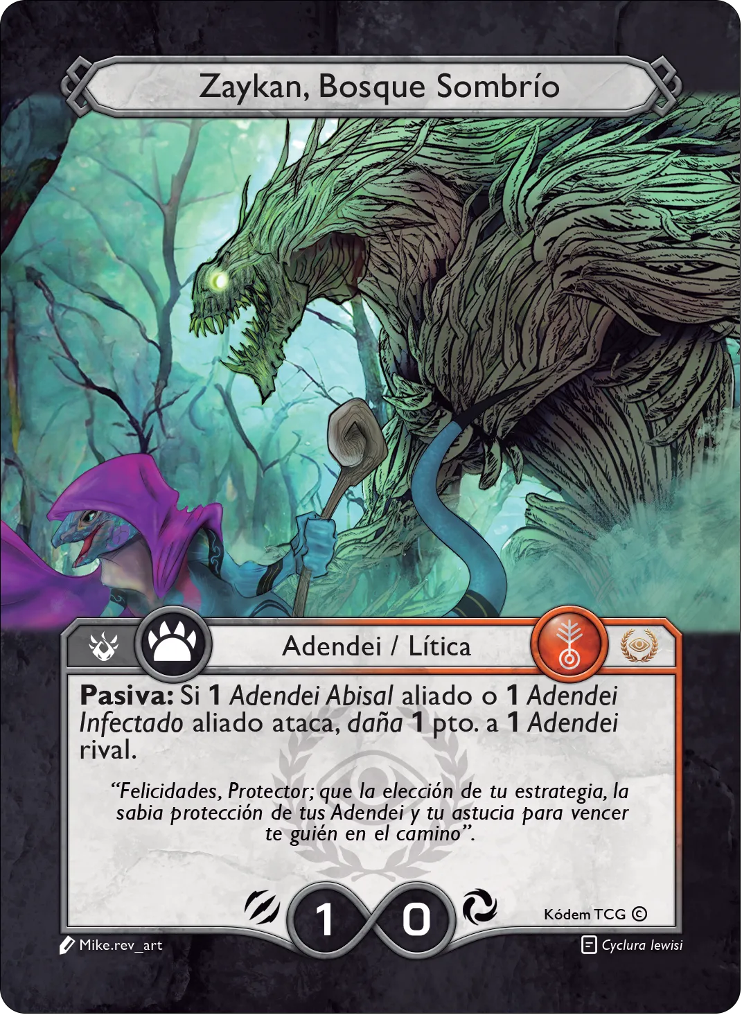 Zaykan, Bosque Sombrío 「CDC-001」「ES」