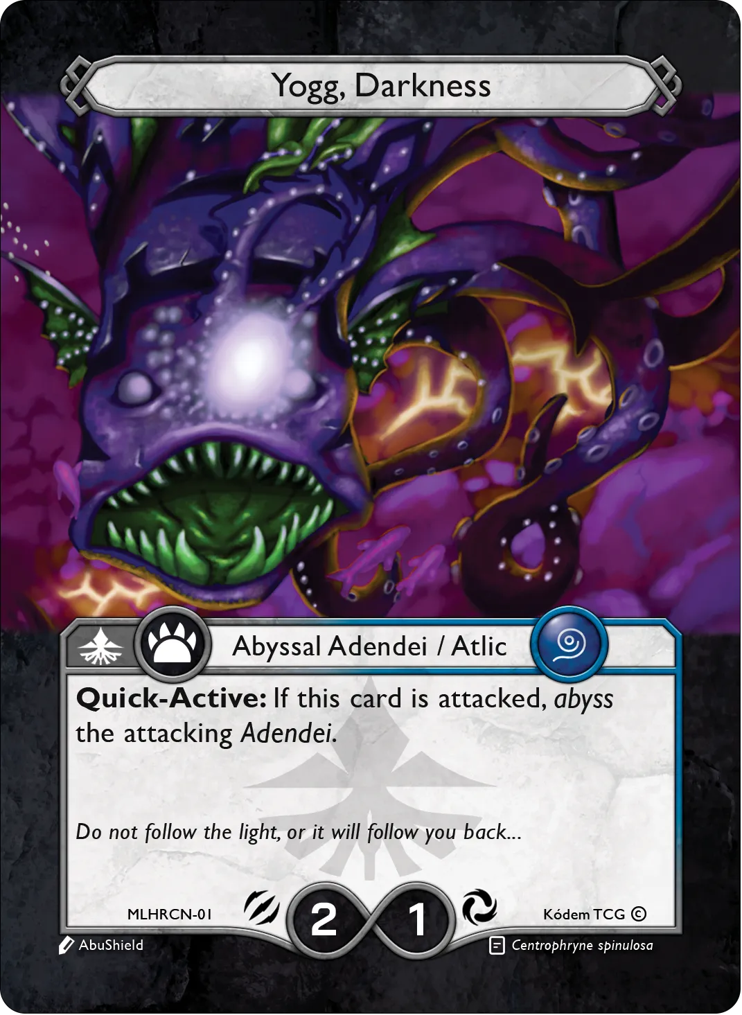 Yogg, Darkness 「MLHRCN-001」「ES」