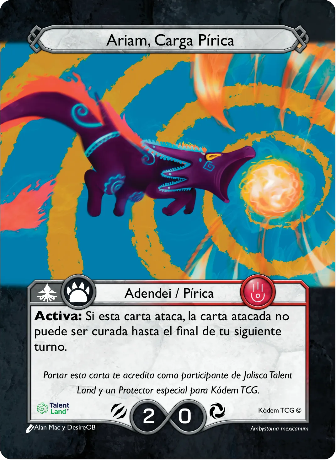 Ariam, Carga Pírica 「TalentLand-001」「ES」