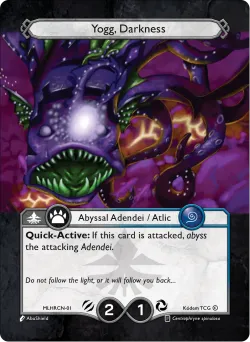 Yogg, Darkness 「MLHRCN-001」「ES」
