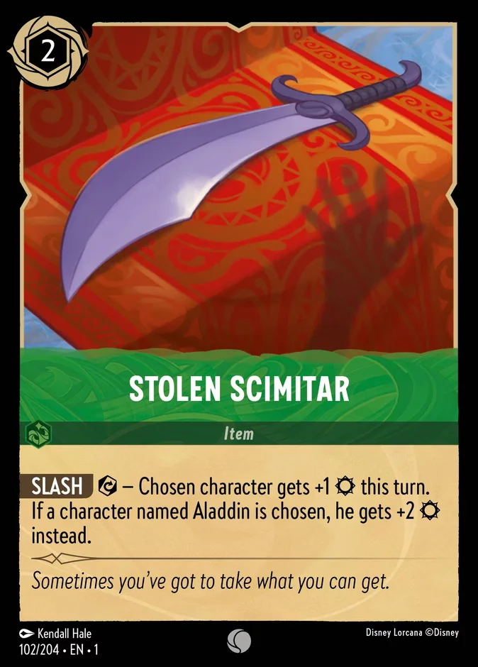 Stolen Scimitar 「1-102」「EN」