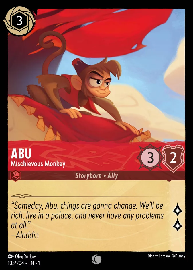 Abu - Mischievous Monkey 「1-103」「EN」