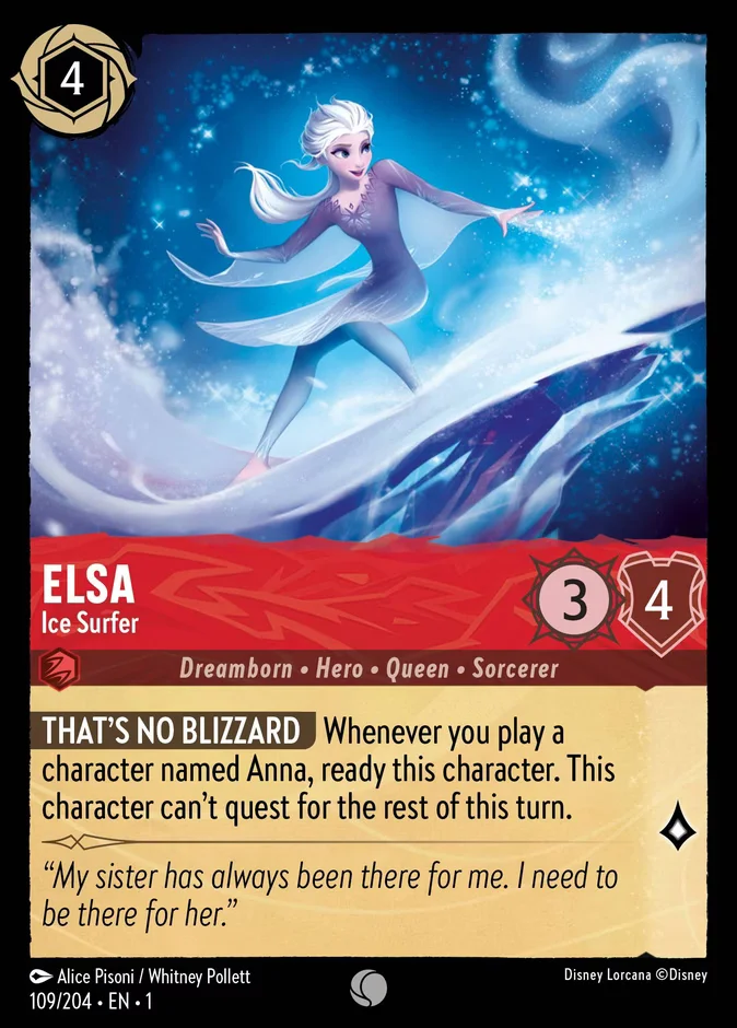 Elsa - Ice Surfer 「1-109」「EN」