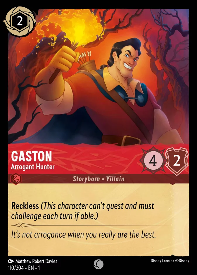 Gaston - Arrogant Hunter 「1-110」「EN」