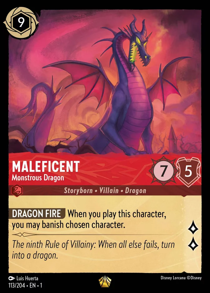 Maleficent - Monstrous Dragon 「1-113」「EN」