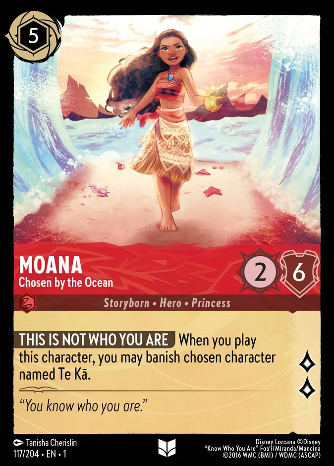 Moana - Chosen by the Ocean 「1-117」「EN」