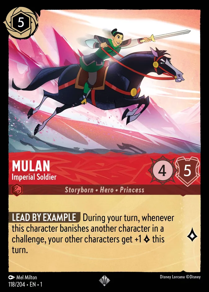 Mulan - Imperial Soldier 「1-118」「EN」