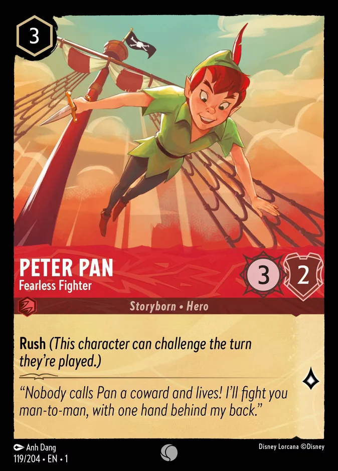 Peter Pan - Fearless Fighter 「1-119」「EN」
