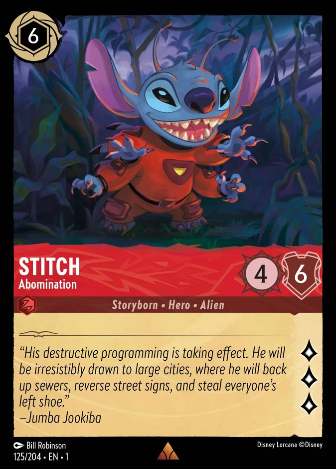 Stitch - Abomination 「1-125」「EN」