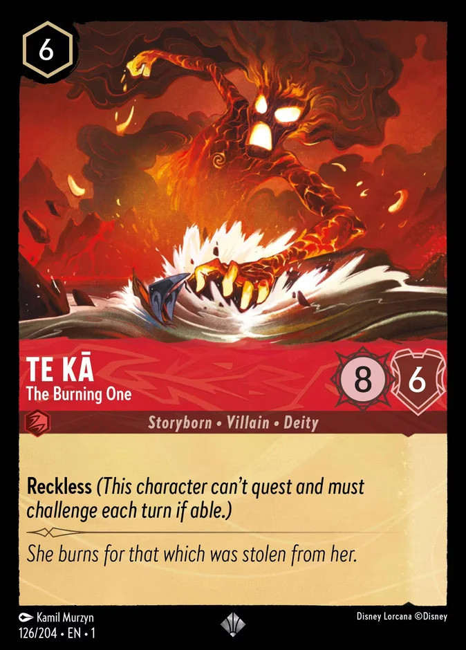 Te Kā - The Burning One 「1-126」「EN」