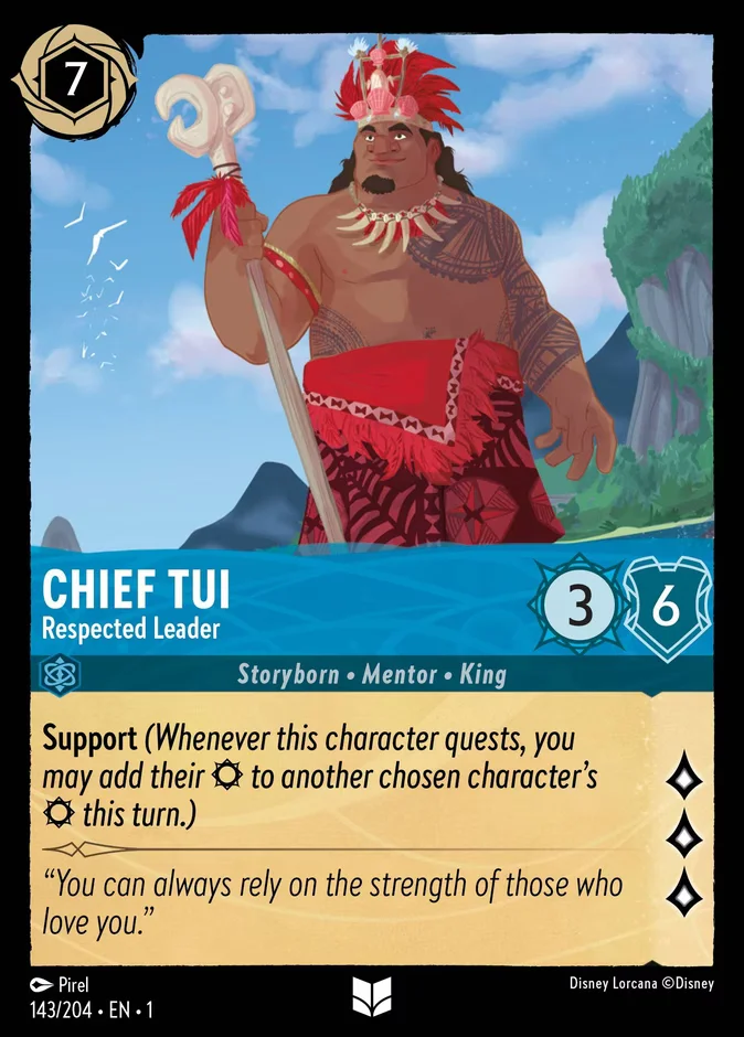 Chief Tui - Respected Leader 「1-143」「EN」