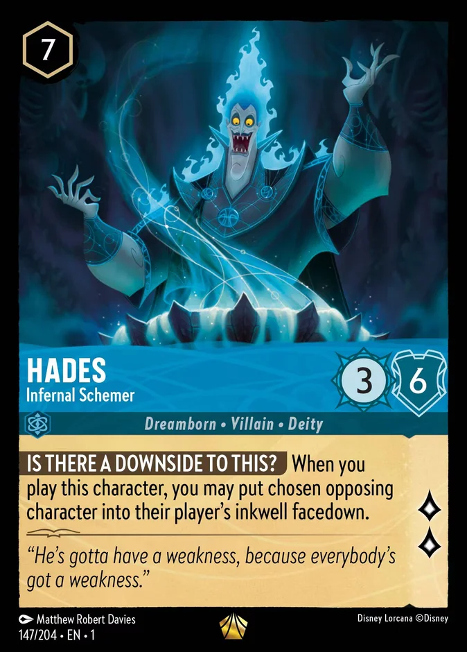 Hades - Infernal Schemer 「1-147」「EN」