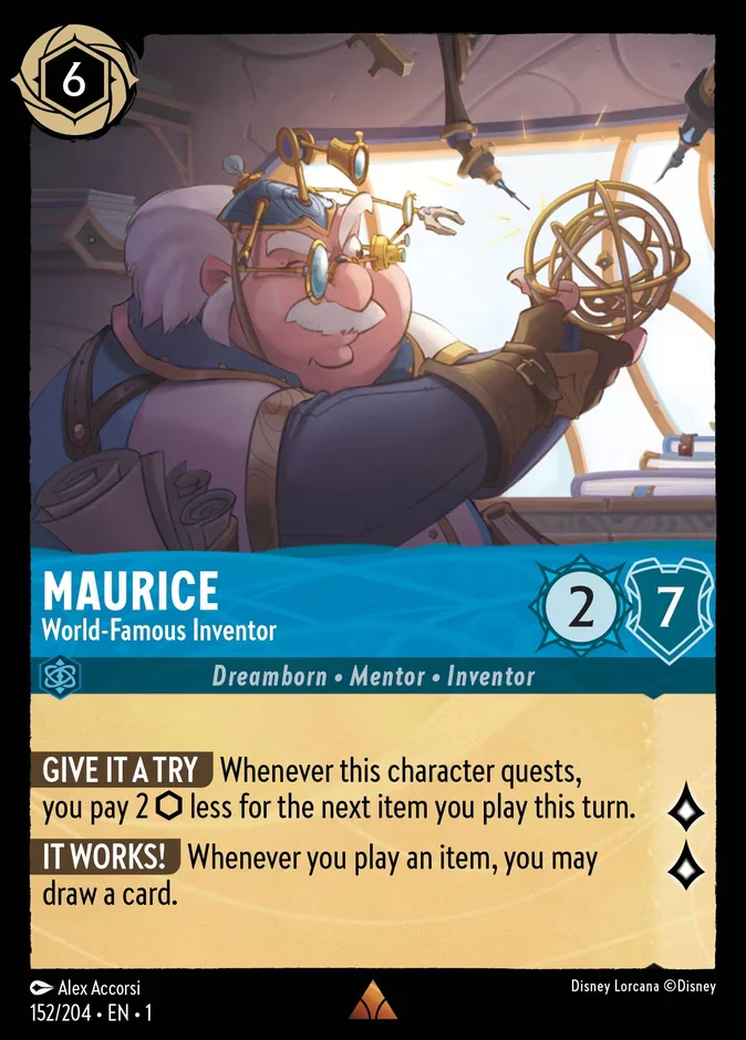 Maurice - World-Famous Inventor 「1-152」「EN」
