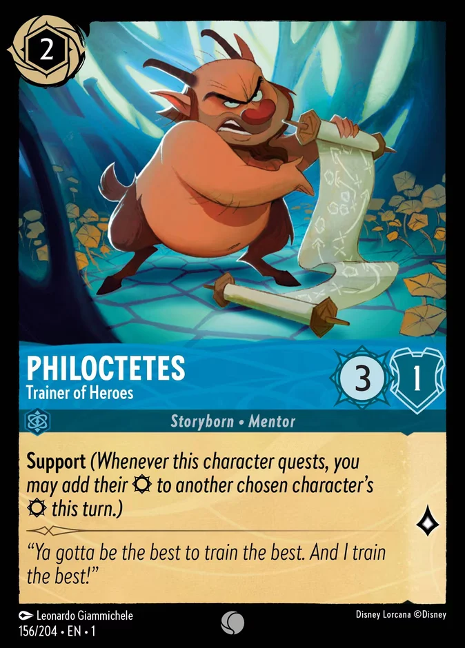 Philoctetes - Trainer of Heroes 「1-156」「EN」