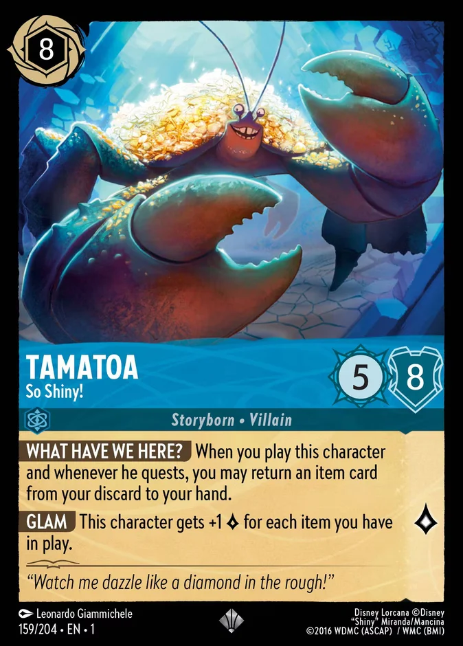 Tamatoa - So Shiny! 「1-159」「EN」