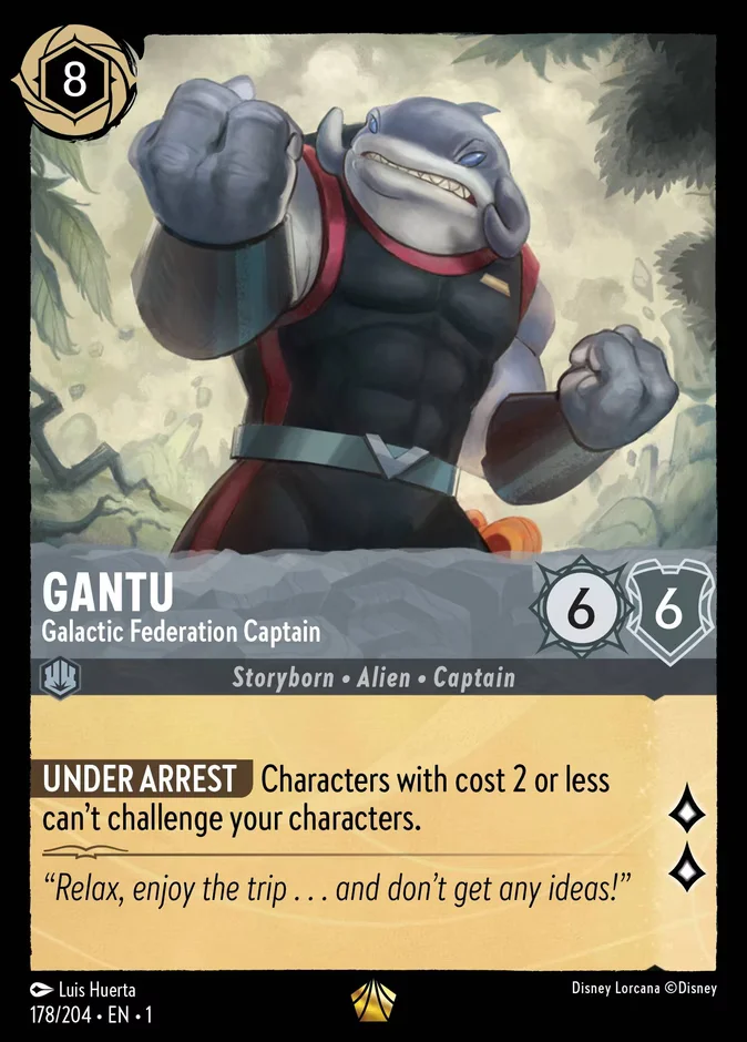 Gantu - Galactic Federation Captain 「1-178」「EN」