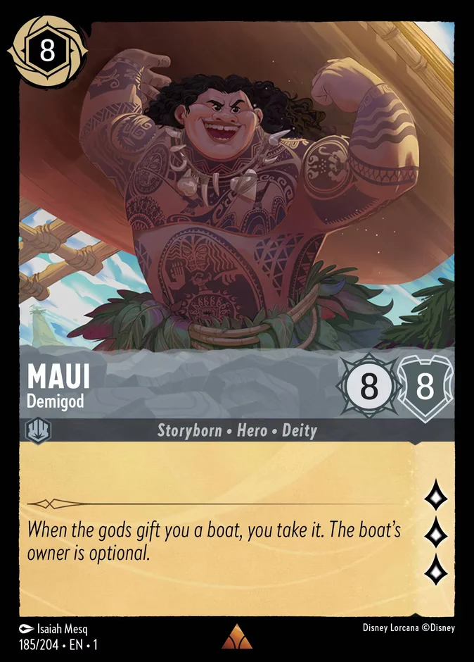 Maui - Demigod 「1-185」「EN」