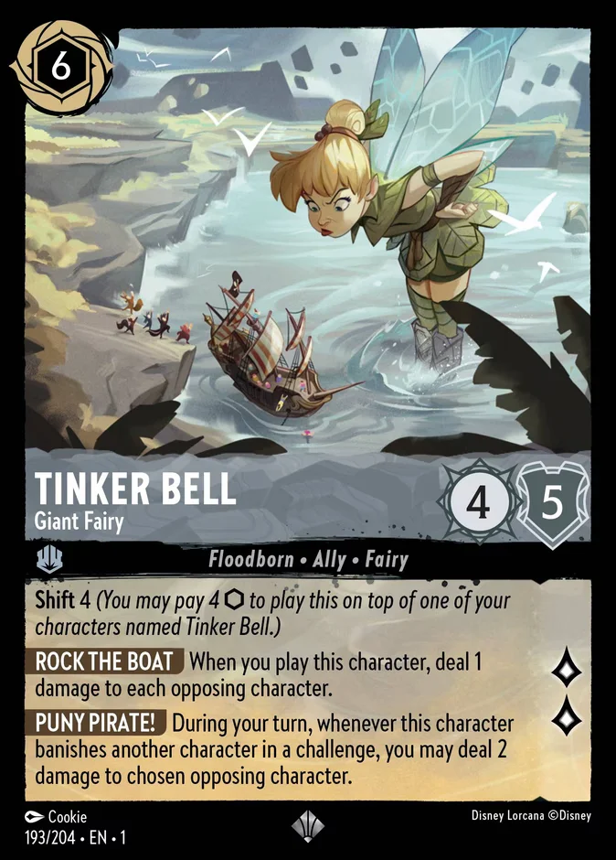 Tinker Bell - Giant Fairy 「1-193」「EN」