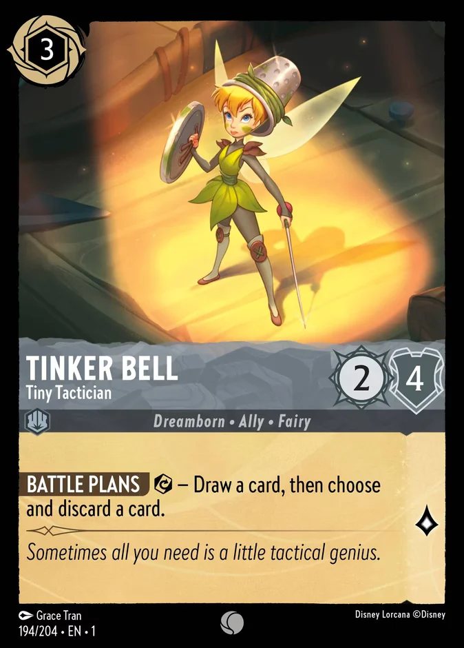 Tinker Bell - Tiny Tactician 「1-194」「EN」