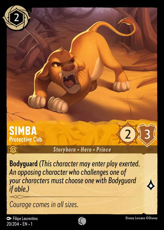 Simba - Protective Cub 「1-20」「EN」