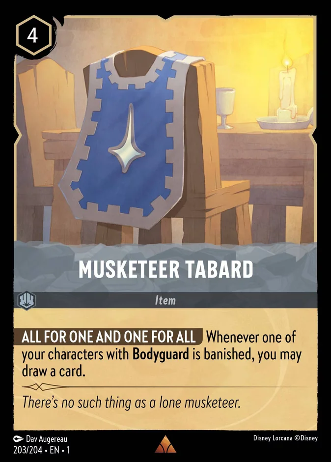 Musketeer Tabard 「1-203」「EN」