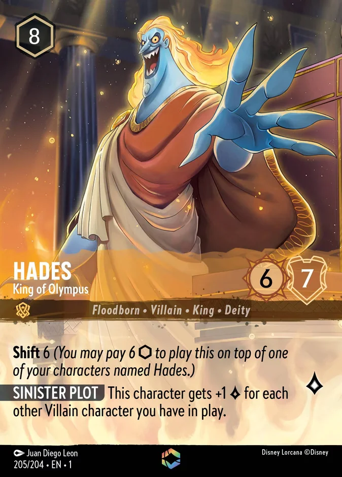 Hades - King of Olympus 「1-205」「EN」