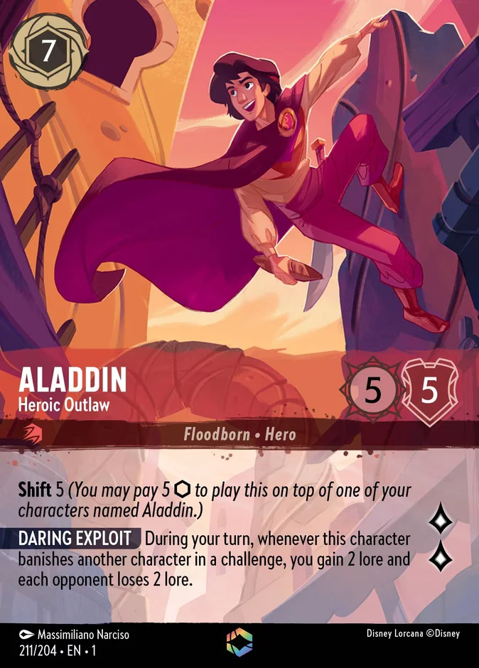 Aladdin - Heroic Outlaw 「1-211」「EN」