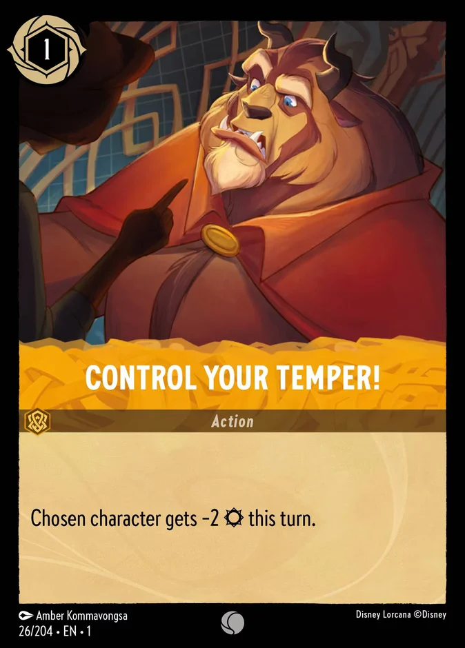 Control Your Temper! 「1-26」「EN」