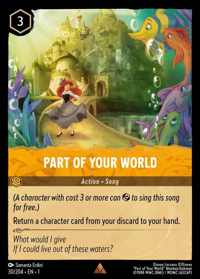 Part of Your World 「1-30」「EN」