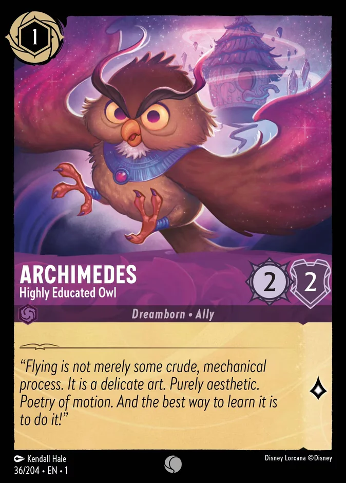 Archimedes - Highly Educated Owl 「1-36」「EN」