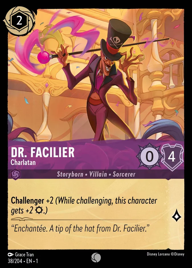 Dr. Facilier - Charlatan 「1-38」「EN」