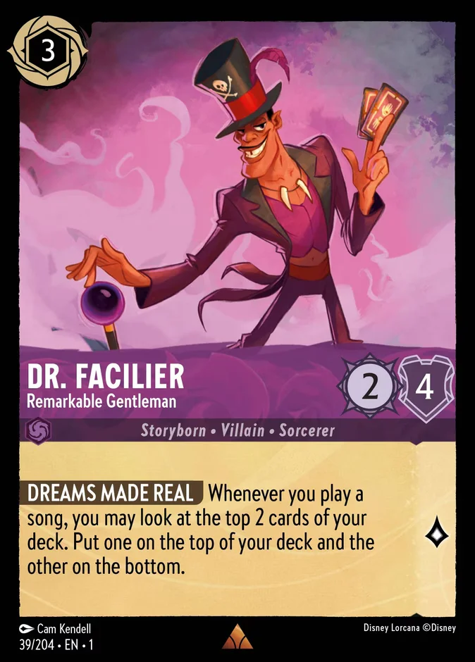 Dr. Facilier - Remarkable Gentleman 「1-39」「EN」