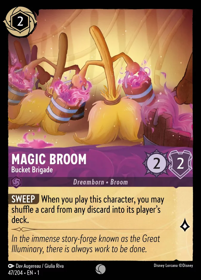 Magic Broom - Bucket Brigade 「1-47」「EN」
