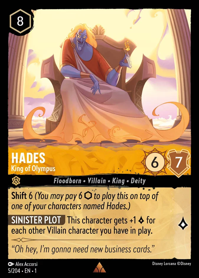 Hades - King of Olympus 「1-5」「EN」