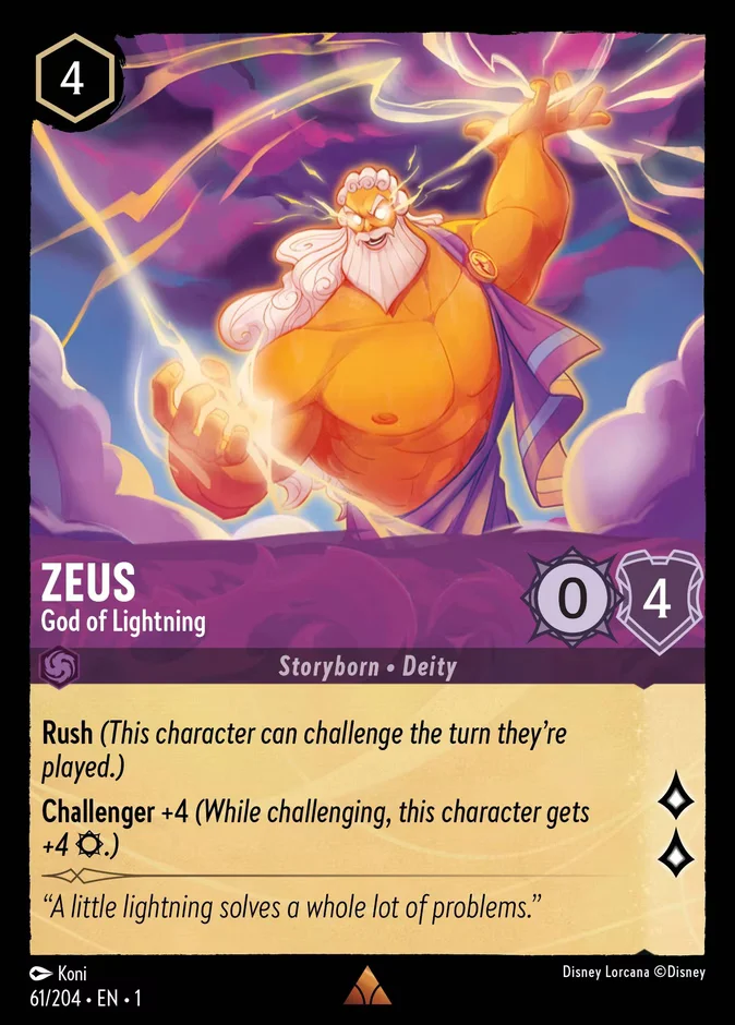 Zeus - God of Lightning 「1-61」「EN」