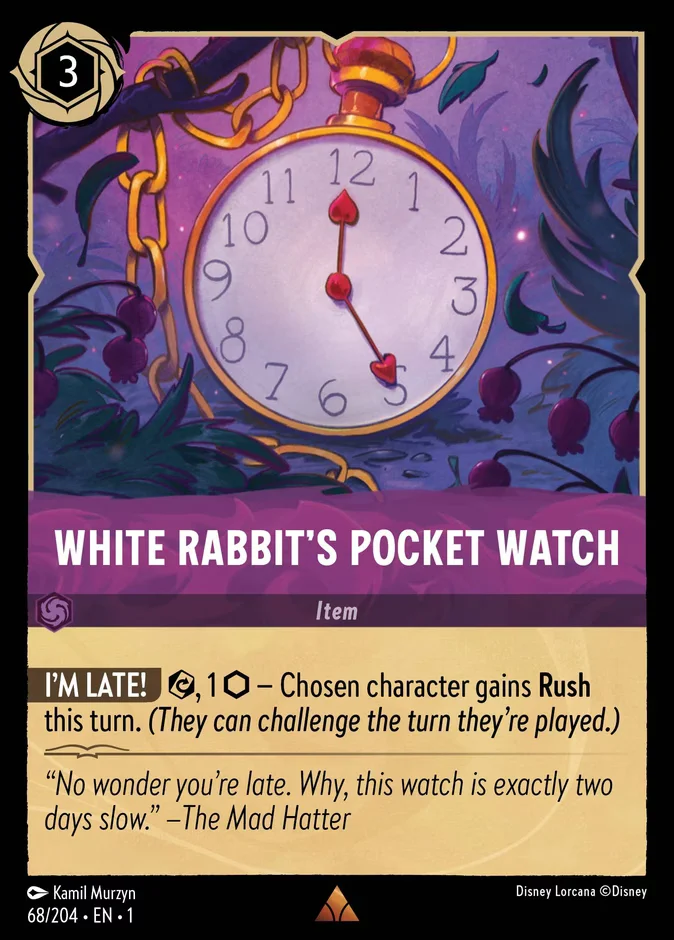White Rabbit's Pocket Watch 「1-68」「EN」