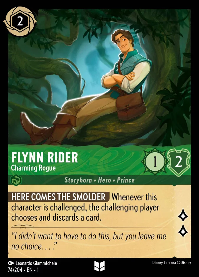 Flynn Rider - Charming Rogue 「1-74」「EN」
