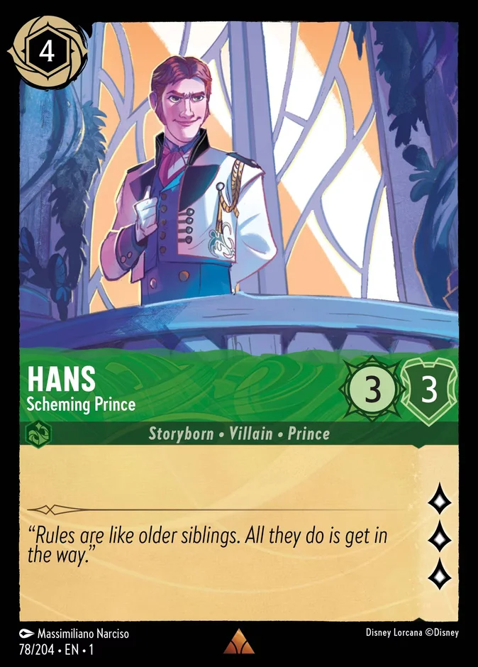 Hans - Scheming Prince 「1-78」「EN」