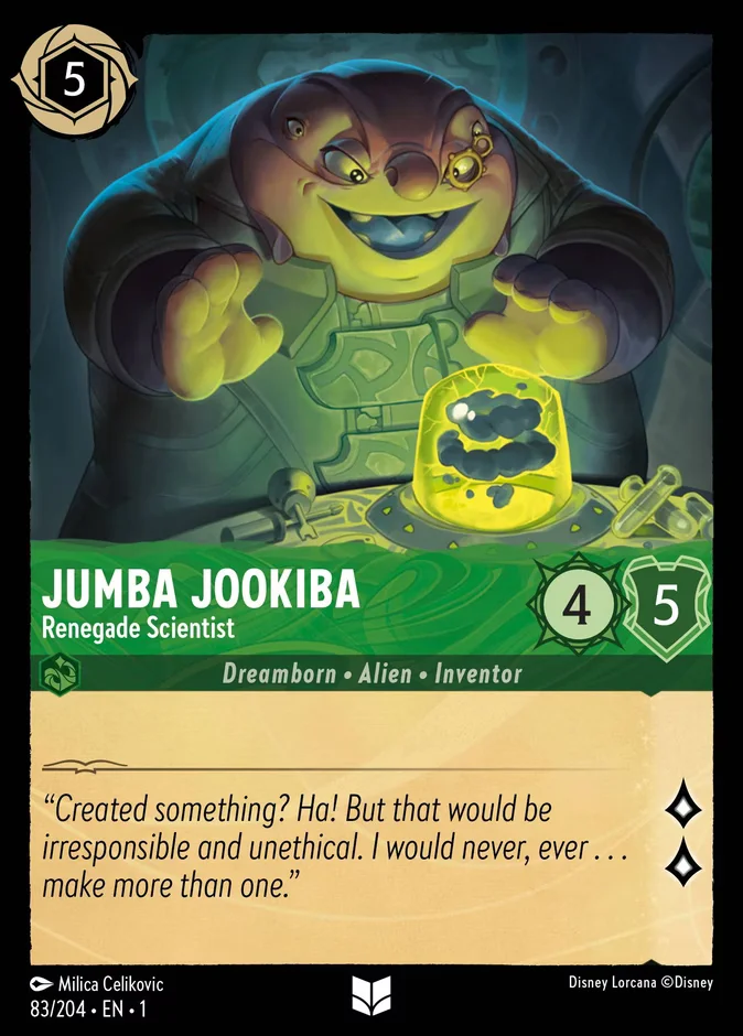 Jumba Jookiba - Renegade Scientist 「1-83」「EN」
