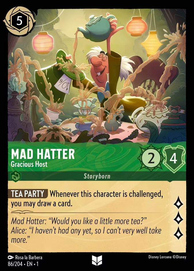 Mad Hatter - Gracious Host 「1-86」「EN」