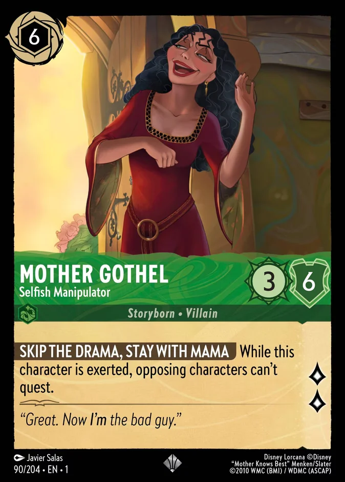 Mother Gothel - Selfish Manipulator 「1-90」「EN」