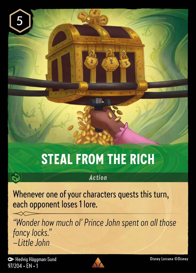 Steal from the Rich 「1-97」「EN」
